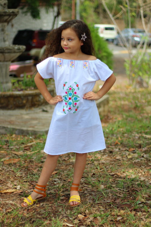 Vestido Campesino Tradicional para Niña