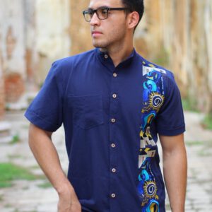 Camisa Cuello Chino Pueblos Vivos 2